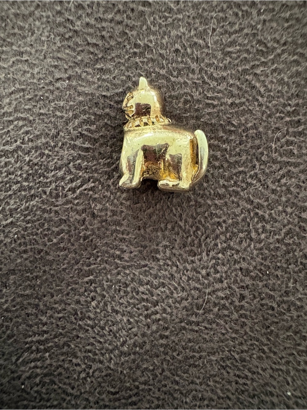 Silver Cat Charm